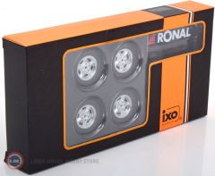 1:18 IXO Ronal GM Standlı Jant Lastik Seti