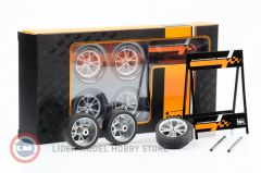 1:18 IXO Hyundai N Type Standlı Jant Lastik Seti
