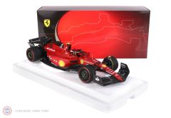 1:18 2022 FERRARI F1-75 – CARLOS SAINZ – 2ND PLACE BAHRAIN GP