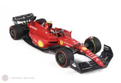 1:18 2022 FERRARI F1-75 – CARLOS SAINZ – 2ND PLACE BAHRAIN GP