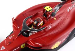 1:18 2022 FERRARI F1-75 – CARLOS SAINZ – 2ND PLACE BAHRAIN GP