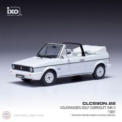 1:43 IXO 1981 Volkswagen GOLF Cabriolet (MK I)