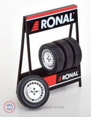 1:18 IXO Ronal Turbo Standlı Jant Lastik Seti