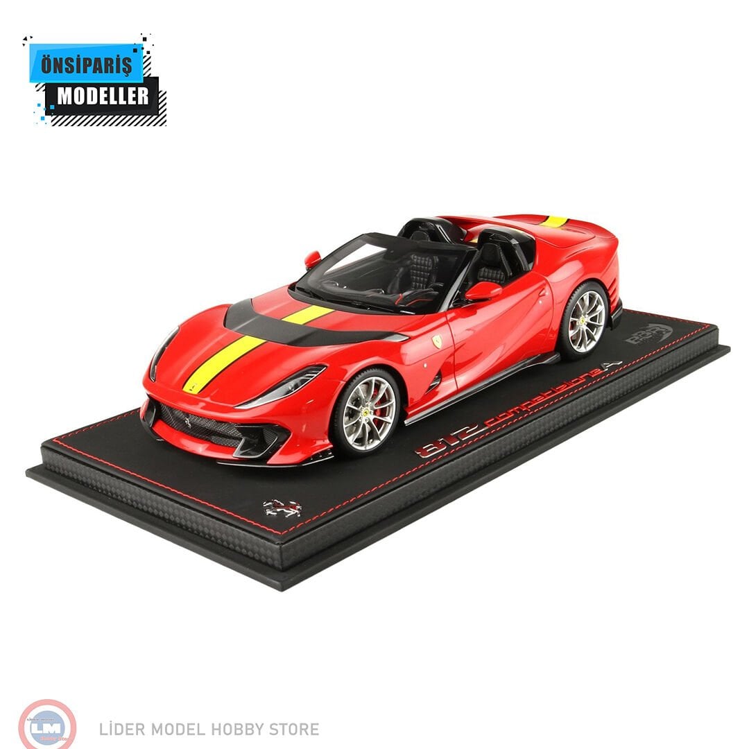 1:18 BBR Ferrari 812 Competizione A Red Corsa 322