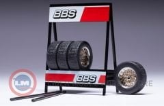 1:18 IXO BBS 13 inch Standlı Jant Lastik Seti