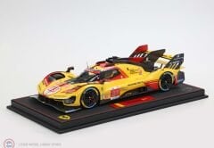 1:18 BBR 2024 Ferrari 499P No83 Le Mans Kubica Ye Shwartzman