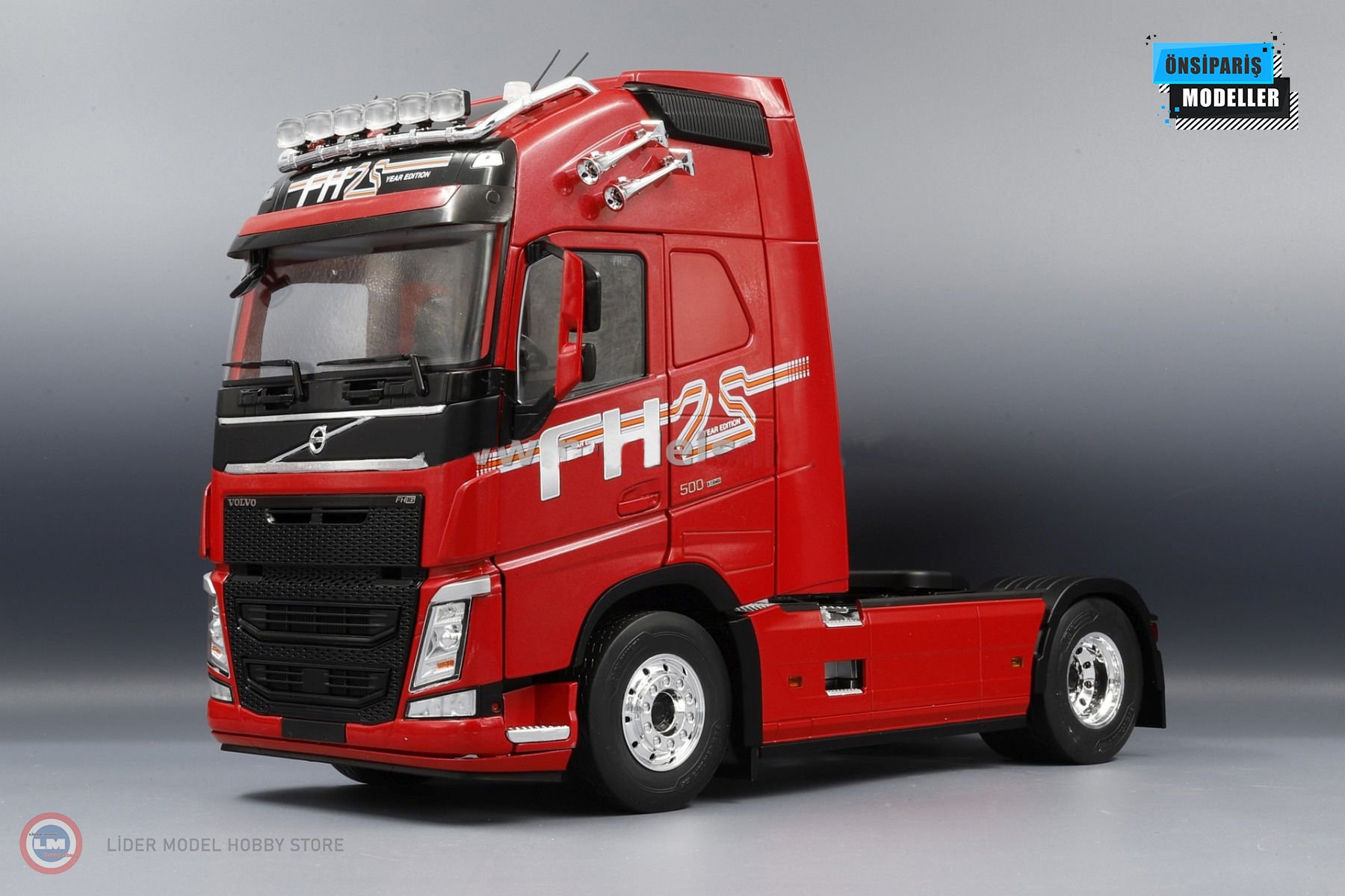 1:18 2018 Volvo FH16 XL Cab PCL30205 (Metalik Kırmızı)