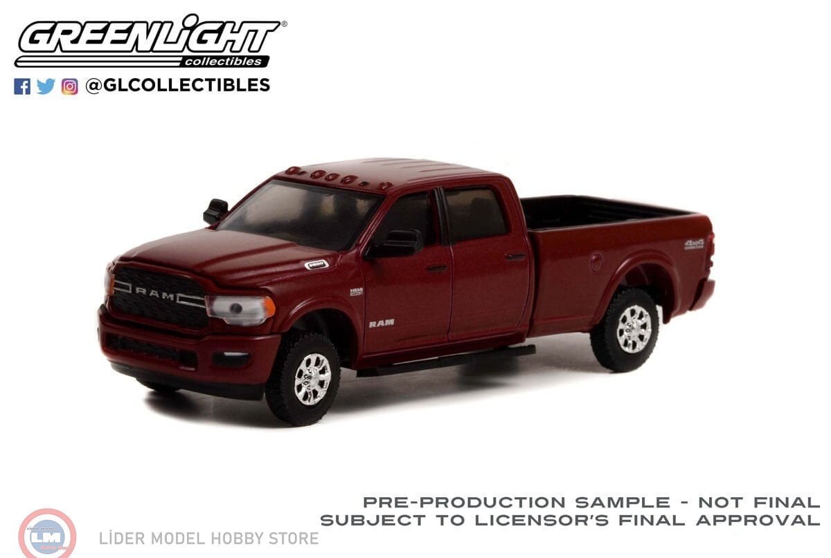 1:64 Greenlight 2021 Dodge Ram 2500 10 Years of Ram Truck
