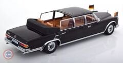 1:18 KK Scale 1965 Mercedes Benz 600 W100 Landaulet Queen Elizabeth II  Kiesinger