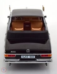 1:18 KK Scale 1965 Mercedes Benz 600 W100 Landaulet Queen Elizabeth II  Kiesinger