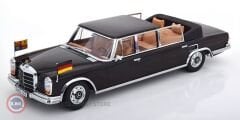 1:18 KK Scale 1965 Mercedes Benz 600 W100 Landaulet Queen Elizabeth II  Kiesinger