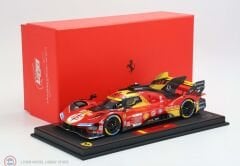 1:18 BBR 2024 Ferrari 499P No50 Winner Le Mans Fuoco Nielsen Molina