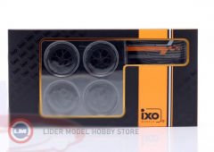 1:18 IXO RS3 - black Wheels - Standlı Jant Lastik Seti