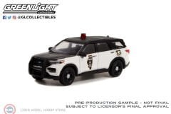 1:64 Greenlight 2022 Ford Police Interceptor Utility Illinois State Police 100th Anniversary