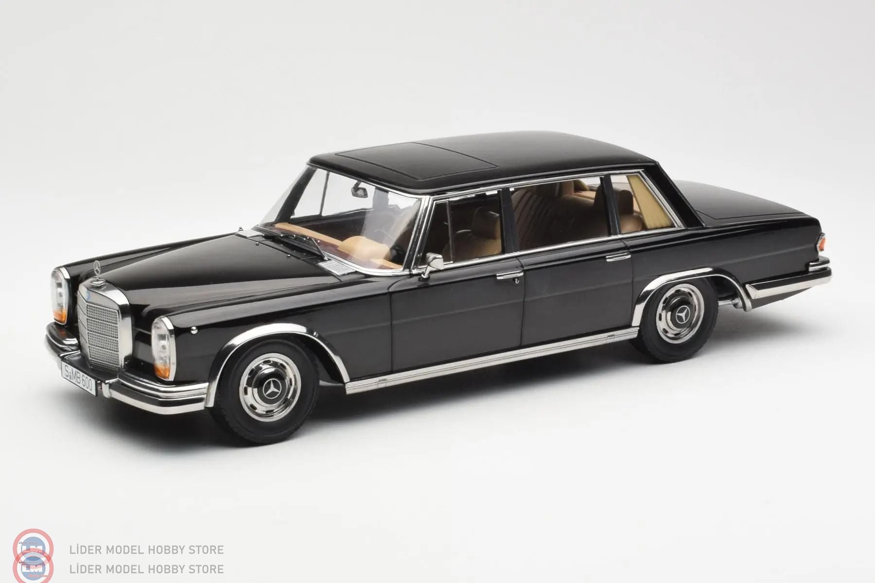 KUSURLU 1:18 KK Scale 1963 Mercedes Benz 600 Pullman W100