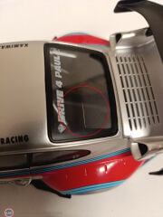 KUSURLU 1:18 Solido 2020 Porsche 911 (993) RWB Rauh #11 Martini Livery