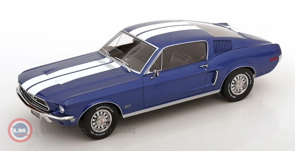 1:18 KK Scale 1968 Ford Mustang GT Fastback