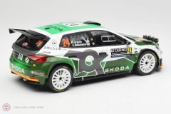 1:18 2023 Skoda Fabia Rallye 2 #24 Rallye Monte Carlo