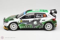 1:18 IXO 2023 Skoda Fabia Rallye 2 #24 Rallye Monte Carlo