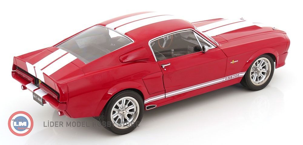 KK SCALE 1/12 Ford Mustang Shelby GT500 Eleanor 1967 Blanche - Norev - Prév.