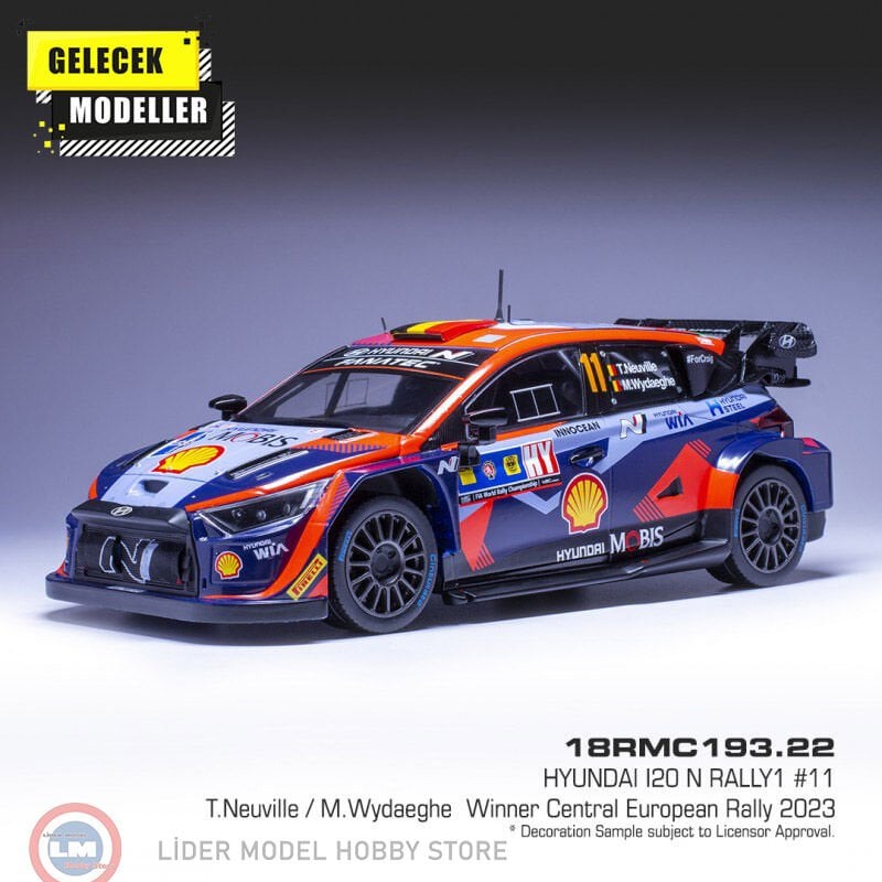 1:18 IXO 2023 Hyundai i20 N Rallye 1 #11, Rallye WM