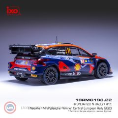1:18 IXO 2023 Hyundai i20 N Rallye 1 #11, Rallye WM