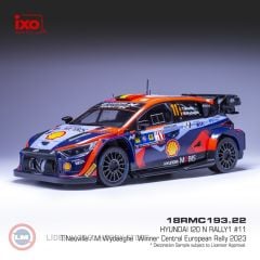 1:18 IXO 2023 Hyundai i20 N Rallye 1 #11, Rallye WM