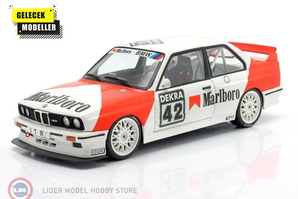 1:18 WERK83 BMW M3 (E30) #42 DTM Zolder 1991 Cor Euser BMW Dealerteam