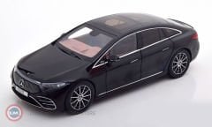 1:18 NZG 2022 Mercedes Benz EQS AMG Line V297 Obsidian Black