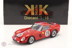 1:18 KK Scale 1962 Ferrari  250 GTO #19 2nd 24h Le Mans