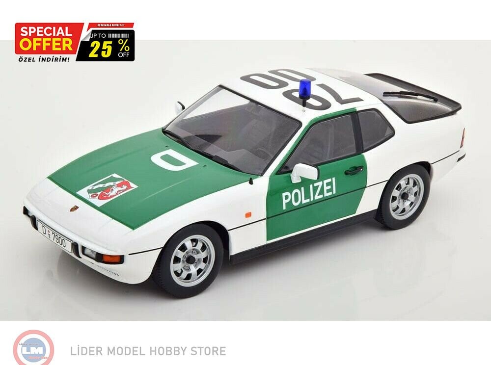 1:18 1985 Porsche  924 Autobahnpolizei Düsseldorf