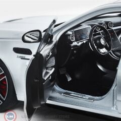 1:18 NZG 2024 Mercedes Benz C63 S E-Performance Hightech Silver