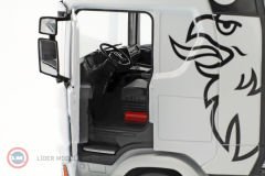 1:18 2019 Scania R-Serie Topline R500 Sattelzugmaschine Beyaz