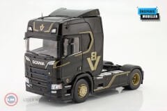 1:18 2019 Scania R-Serie Topline R500 Sattelzugmaschine Siyah