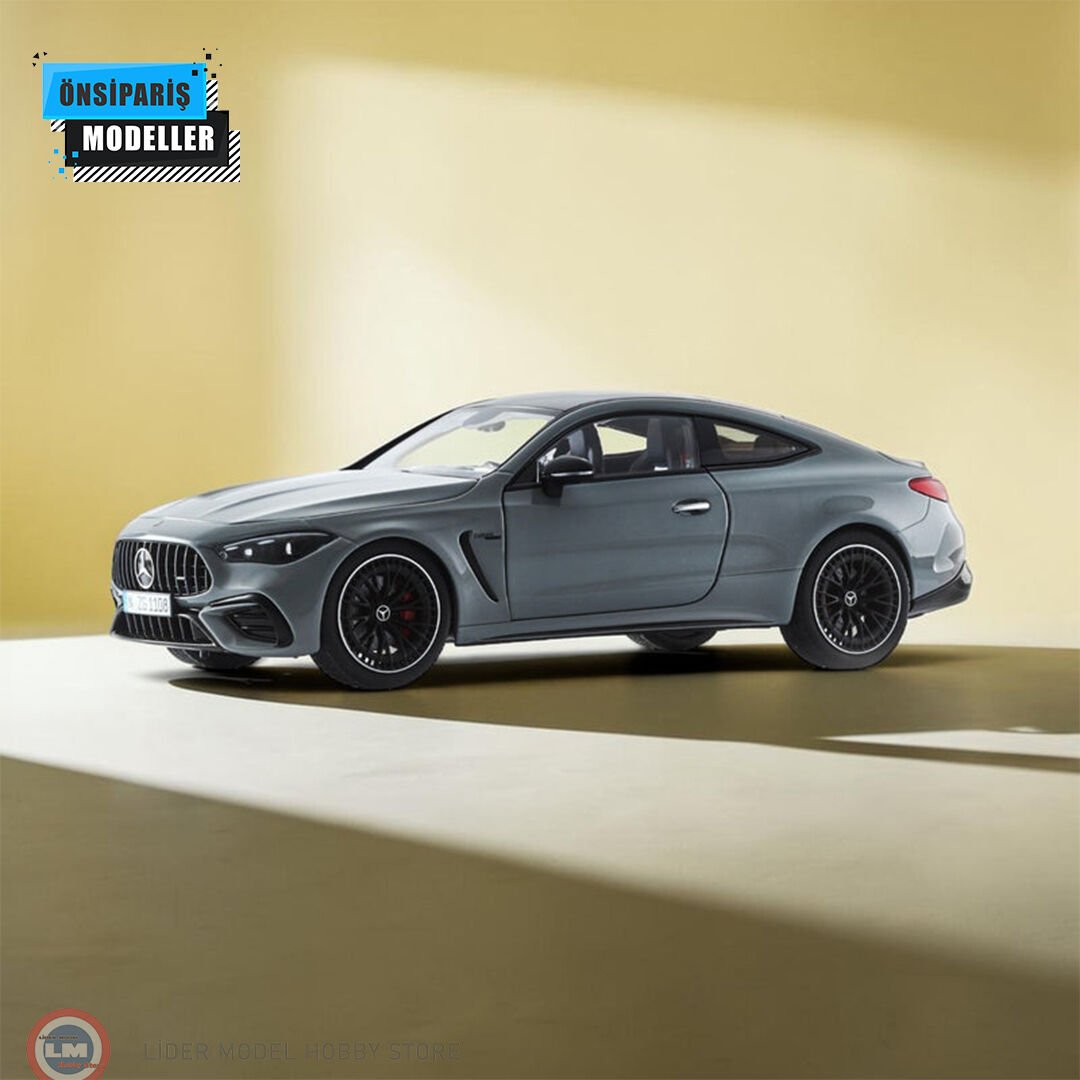 1:18 NZG 2024 Mercedes Benz CLE 53 AMG Coupe Alphin Grey