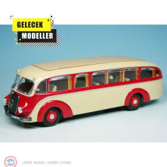 1:43 2008 Mercedes Benz LO 3500 travelling bus Conference- and saloonbus