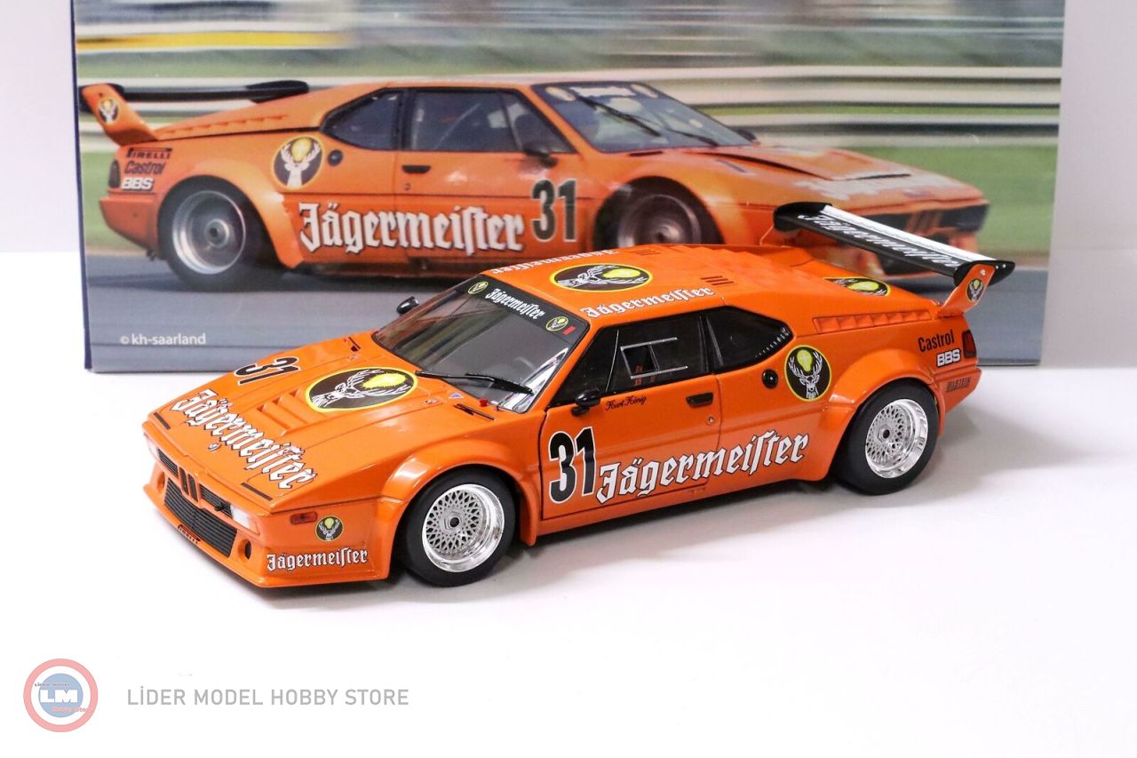 1:18 1982 BMW M1 Procar Jagermeister - Kurt König #31
