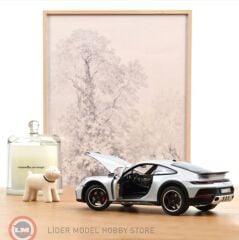1:18 Norev 2023 Porsche 911 (992) Dakar - ice grey