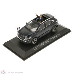 1:43 Norev 2017 DS 7 Crossback Presidentiel -  with figure