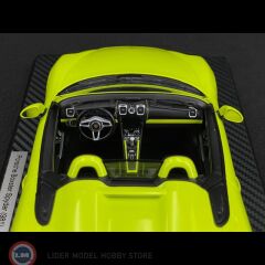 1:18 Spark 2016 Porsche Boxster Spyder Type 981 ''Kiwi''  - Light Green