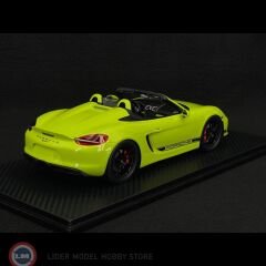 1:18 Spark 2016 Porsche Boxster Spyder Type 981 ''Kiwi''  - Light Green