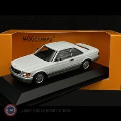 1:43 Maxichamps 1986 Mercedes Benz 560 SEC (C126)