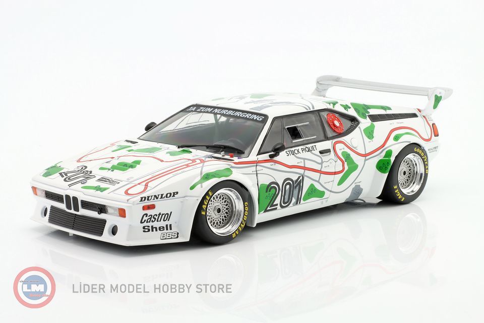1:18 1980 BMW M1 Procar #201 3rd 1000km Nürburgring