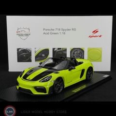 1:18 Spark 2024 Porsche 718 Spyder RS Typ 982 - acid green