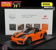 1:18 Spark 2024 Porsche 718 Spyder RS Typ 982 - gulf orange