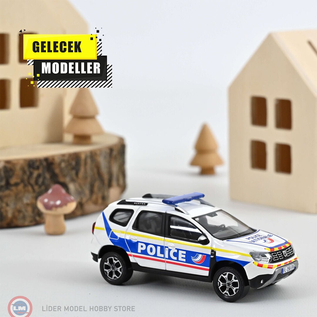 1:43 Norev 2021 Dacia Duster - Police Nationale Guadeloupe