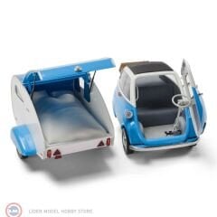 1:18 Minichamps 1960 BMW Isetta With Trailer