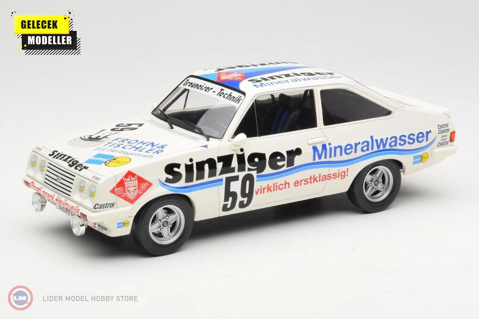 1:18 MCG Ford Escort MK II RS 2000 #59, 24h Nürburgring 1982