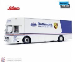 1:18 Schuco Mercedes Benz O 317 Race Car Transporter Rothmans Porsche