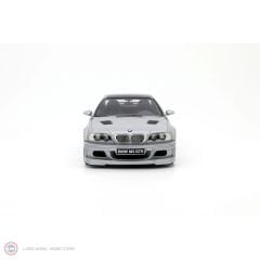1:18 2001 BMW E46 M3 GTR Street Titan Silver
